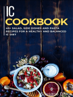 IC Cookbook: 40+Salad, Side dishes and pasta recipes for a healthy and balanced IC diet
