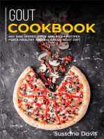 GOUT Cookbook: 40+ Side Dishes, Soup and Pizza recipes for a healthy and balanced GOUT diet
