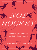 Not Hockey: Critical Essays on Canada’s Other Sport Literature