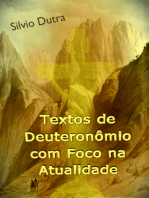 Textos De Deuteronômio Com Foco Na Atualidade
