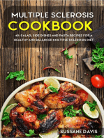 Multiple Sclerosis Cookbook: 40+Salad, Side dishes and pasta recipes for a healthy and balanced Multiple Sclerosis diet