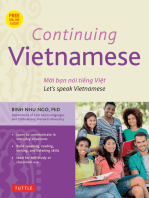 Continuing Vietnamese: Let's Speak Vietnamese (Audio downloads Included)