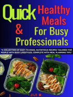 Quick & Healthy Meals for Busy Professionals: Healthy Diet, #2