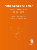 Antropología del amor: Estructura esponsal de la persona