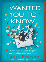 I Wanted You To Know: The utterly beautiful, heartbreaking book club pick from NUMBER ONE BESTSELLER Laura Pearson