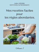 Mes recettes faciles pour les règles abondantes.