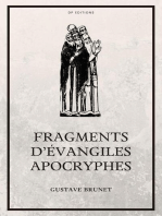 Fragments d'Évangiles Apocryphes: Nouvelle édition en larges caractères