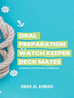 Oral Preparation Watch Keeper Deck Mates: Question and Answer Guidelines