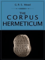 The Corpus Hermeticum: A collection of philosophical-religious writings from the late Hellenistic era