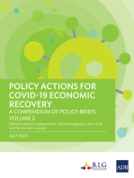 Policy Actions for COVID-19 Economic Recovery: A Compendium of Policy Briefs, Volume 2