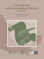 La tradición constitucional en México (1808-1940)