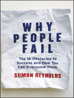 Why People Fail: The 16 Obstacles to Success and How You Can Overcome Them