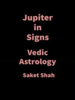 Jupiter in Signs: Vedic Astrology
