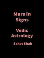 Mars in Signs: Vedic Astrology