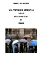 Una previsione statistica sulle precipitazioni in Italia