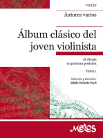 Álbum clásico del joven violinista: Tomo 1