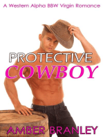 Protective Cowboy (A Western Alpha BBW Virgin Romance)