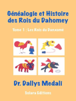 Genealogie et Histoire des Rois du Dahomey