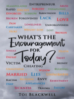 What's the encouragement for today?