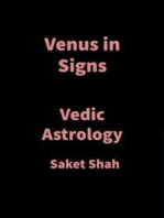 Venus in Signs