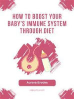 How to Boost Your Baby's Immune System Through Diet