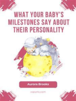What Your Baby's Milestones Say About Their Personality