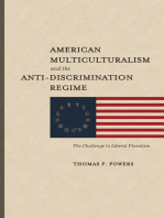 American Multiculturalism and the Anti-Discrimination Regime