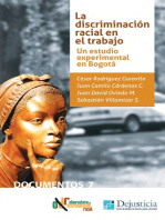 La discriminación racial en el trabajo: Un estudio experimental en Bogotá