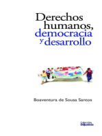 Derechos humanos, democracia y desarrollo