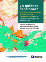 ¿A quiénes sancionar?