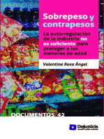 Sobrepeso y contrapesos: La autorregulación de la industria no es suficiente para proteger a los menores de edad.