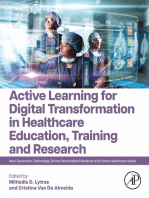 Active Learning for Digital Transformation in Healthcare Education, Training and Research