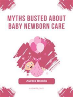 Myths Busted About Baby Newborn Care