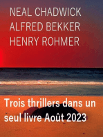 Trois thrillers dans un seul livre Août 2023