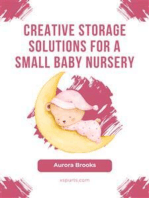 Creative Storage Solutions for a Small Baby Nursery
