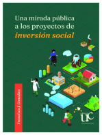 Una mirada pública a los proyectos de inversión social