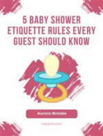 5 Baby Shower Etiquette Rules Every Guest Should Know