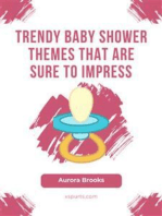 Trendy Baby Shower Themes That Are Sure to Impress
