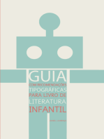 Guia De Recomendações Tipográficas Para Livro De Literatura Infantil