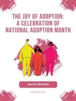 The Joy of Adoption- A Celebration of National Adoption Month