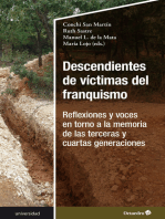 Descendientes de víctimas del franquismo: Reflexiones y voces en torno a la memoria de las terceras y cuartas generaciones