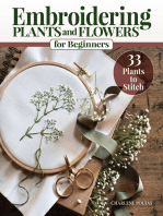 Embroidering Plants and Flowers for Beginners: 33 Plants to Stitch