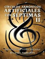 Círculos armónicos artificiales con séptimas 2: Exploración de modos alterados: Círculos armónicos artificiales con séptimas, #2