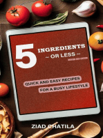 5 Ingredients or Less