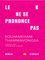 Le K NE PRONONCE PAS