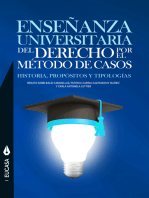 Enseñanza universitaria del derecho por el método de casos: Historia, propósitos y tipologías
