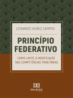 Princípio federativo como limite à modificação das competências tributárias