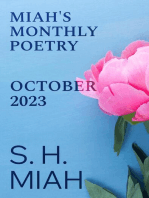 October 2023: Miah's Monthly Poetry