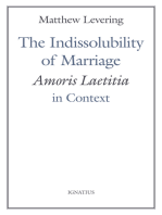 The Indissolubility of Marriage: Amoris Laetitia in Context