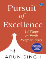 Pursuit of Excellence: 14 Steps to Peak Performance ǀ A practical self-help guide for success in professional and personal life